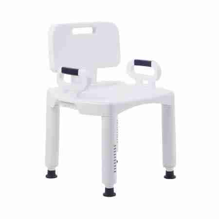 MCKESSON BATH BENCH WITH BACK AND ARMS