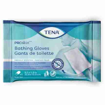 TENA BATHING GLOVES PKG /5 *SPECIAL ORDER ONLY*