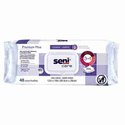 SENI CARE PRE-MOISTENED PERSONAL CLEANSING WIPES