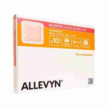 Allevyn Gentle Border Lite 4"x4" EACH