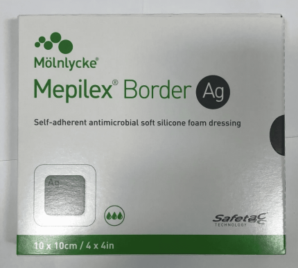 Mepilex Border Ag 4"x4" EACH