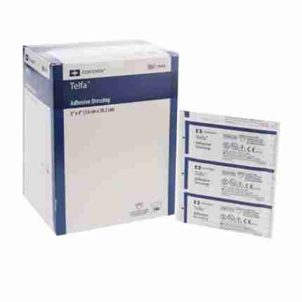 TELFA ADHESIVE DRESSING 3X4 EA