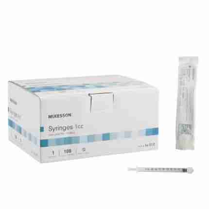 SYRINGE 1CC LL EA