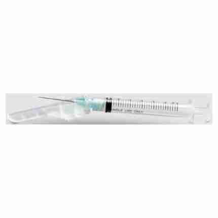 SYRINGES W/ SAFETY NEEDLE 3CC 25GX1 BOX
