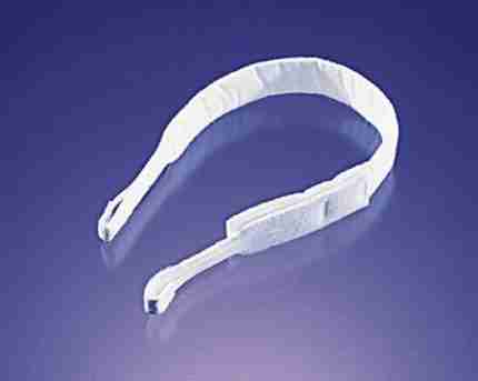TRACH TUBE HOLDER - TAN (EA)