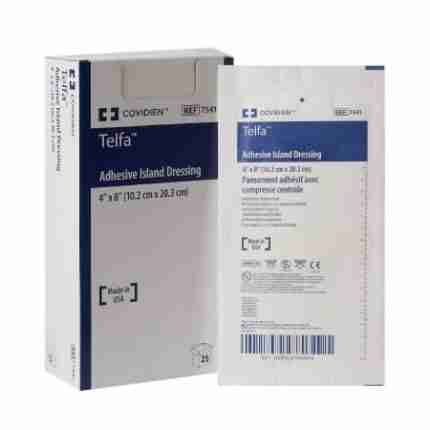 TELFA ISLAND DRESSING 4X8 EA