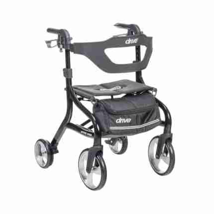 Nitro Aluminum Rollator, 10" Casters Hemi