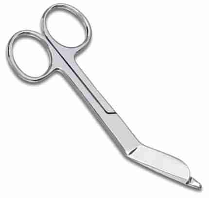 BANDAGE SISSORS 4.5"