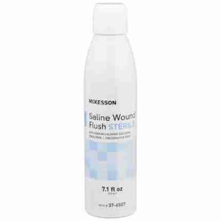 SALINE WOUND FLUSH - STERILE 7.1oz SPRAY