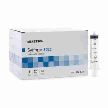 SYRINGE 60CC LL EA