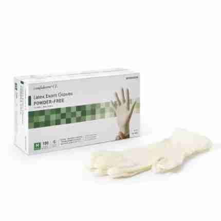 LATEX GLOVES PF CS/10 (MED)