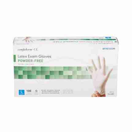 LATEX GLOVES PF CS/10 (LG)