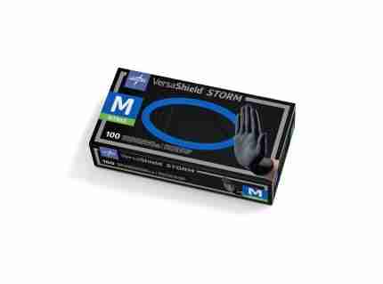 Black Nitrile Powdered-Free Disposable Gloves