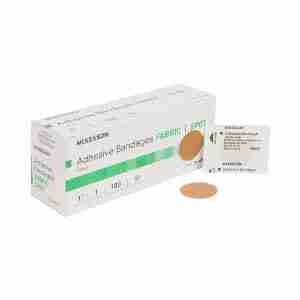 McKesson Fabric Adhesive Bandage Spot 1" BOX