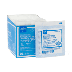 Medline Woven Gauze Sterile Sponges 4"x4" BOX